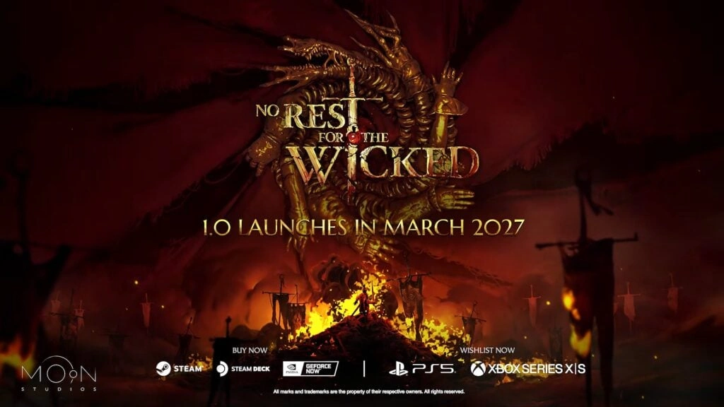 No Rest for the Wicked retrasado hasta marzo de 2027